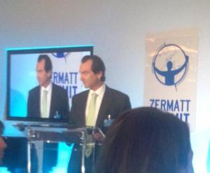 Christopher Wasserman, amongst others Founder of the Zermatt Summit, co-founder of the foundation Ecophilos - whose credo is that the human person is not incompatible with success in business enterprises - and president in TeraLab Surface Group in Switzerland.