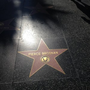 Pierce Brosnan Starwalk Hollywood