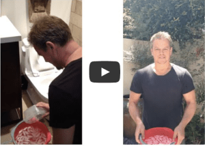 Matt Damon - upworthy.com water bucket challenge