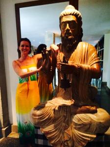 Christel Rosenkilde Christensen in Bali